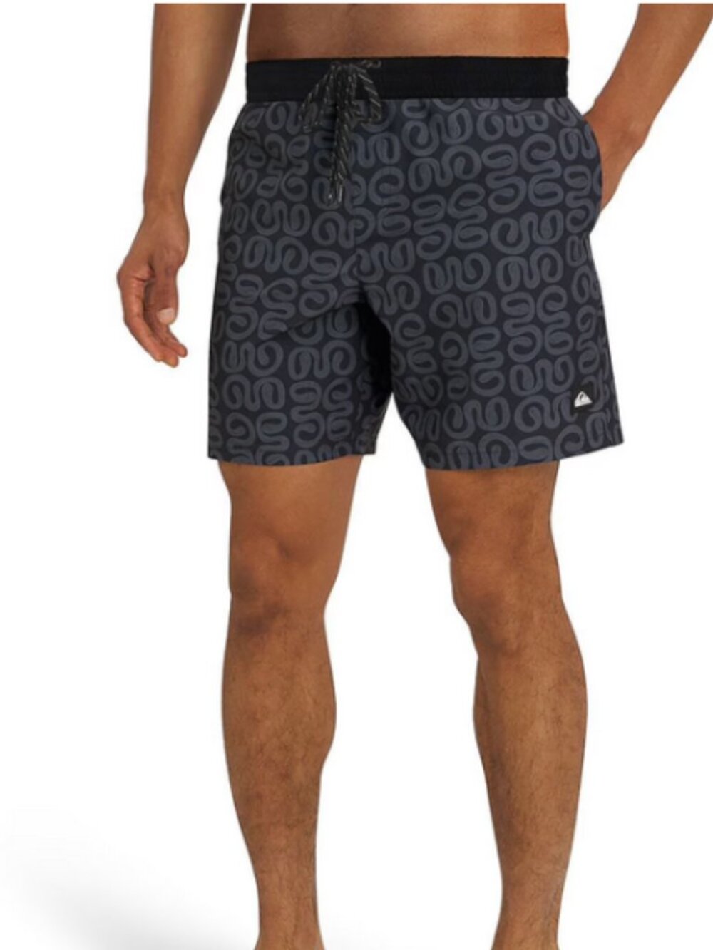 Quiksilver Black Camo Wave Swim Trunks Size Small NWT Men’s Board Shorts 7' NWT